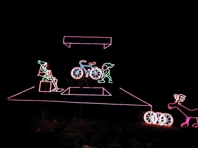 Fantasy In Lights in Callaway Gardens, Georgia