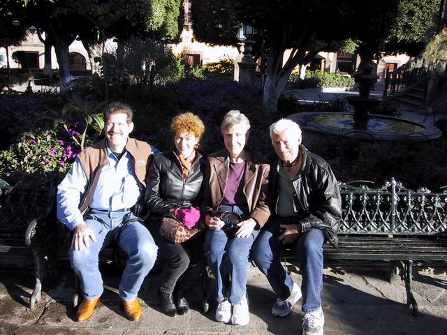 In the Sun in San Miguel, Mexico