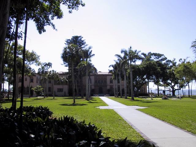 Ringling Mansion in Sarasota, Florida