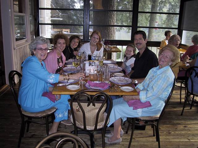 On the Verandah in Highlands, North Carolina