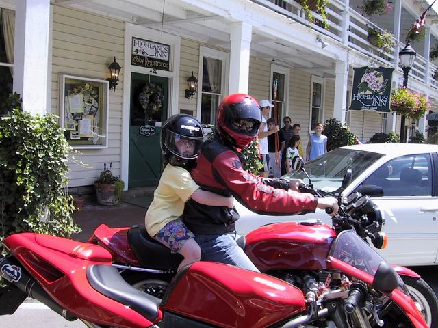 Born to Ride in Highlands, North Carolina
