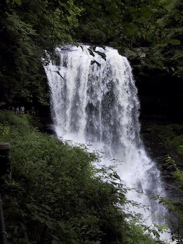 Dry Falls in Highlands, North Carolina