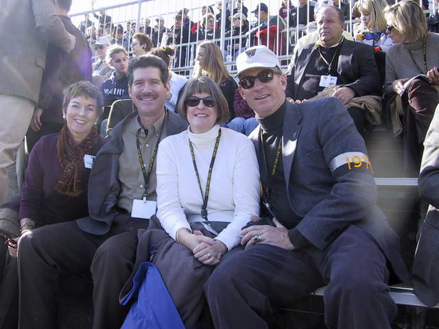 At the Army Game in West Point, New York