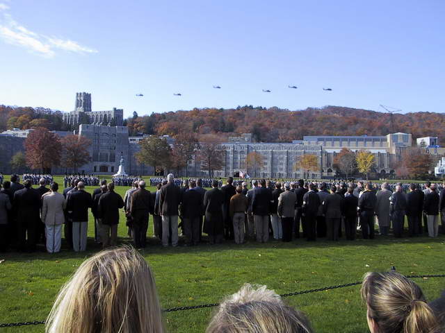 Pass in Review in West Point, New York