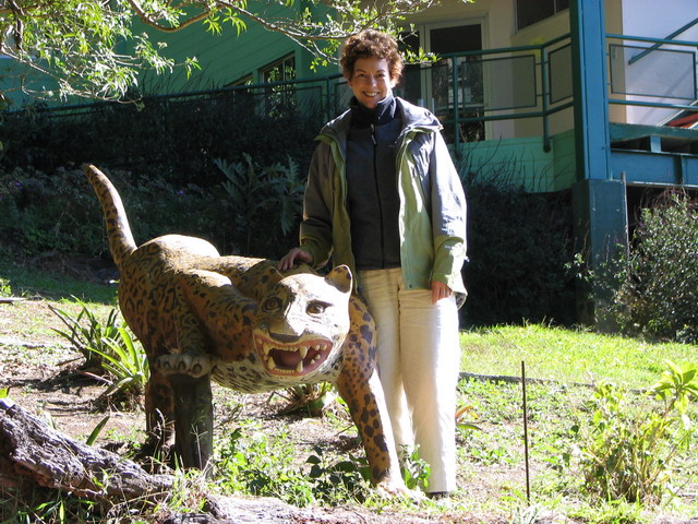 VA with Tiger in Monteverde, Costa Rica