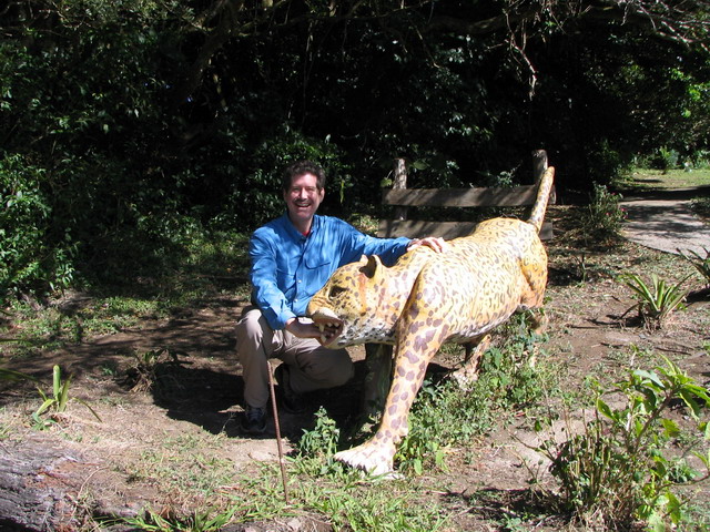 Cal and Tiger in Monteverde, Costa Rica