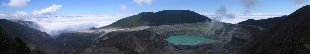 Poas Volcano in San Jose, Costa Rica