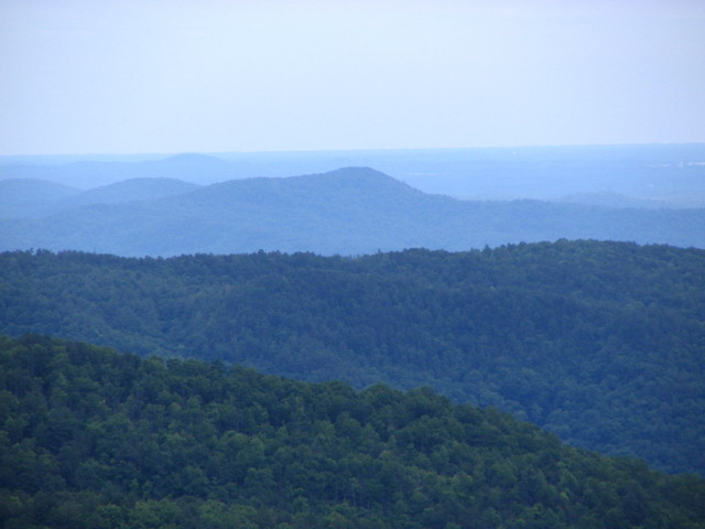 Nantahala Mountians in Nantahala, South Carolina