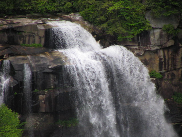 Upper Whitewater Falls in Nantahala, South Carolina