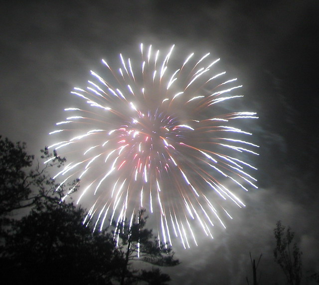 4th of July Fireworks in Highlands, North Carolina
