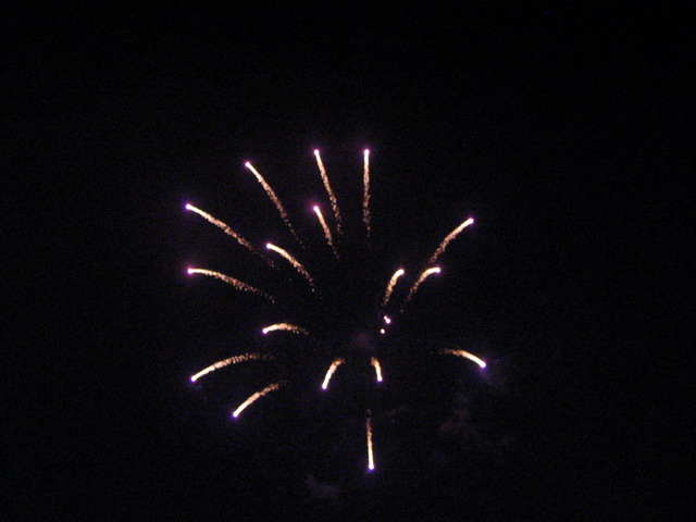 4th of July Fireworks in Highlands, North Carolina