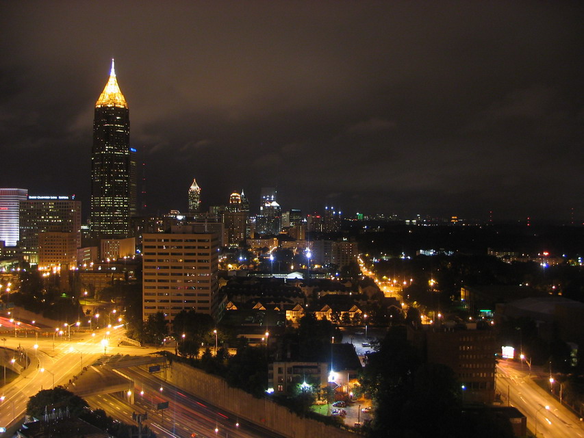 Atlanta at Night in Atlanta, Georgia