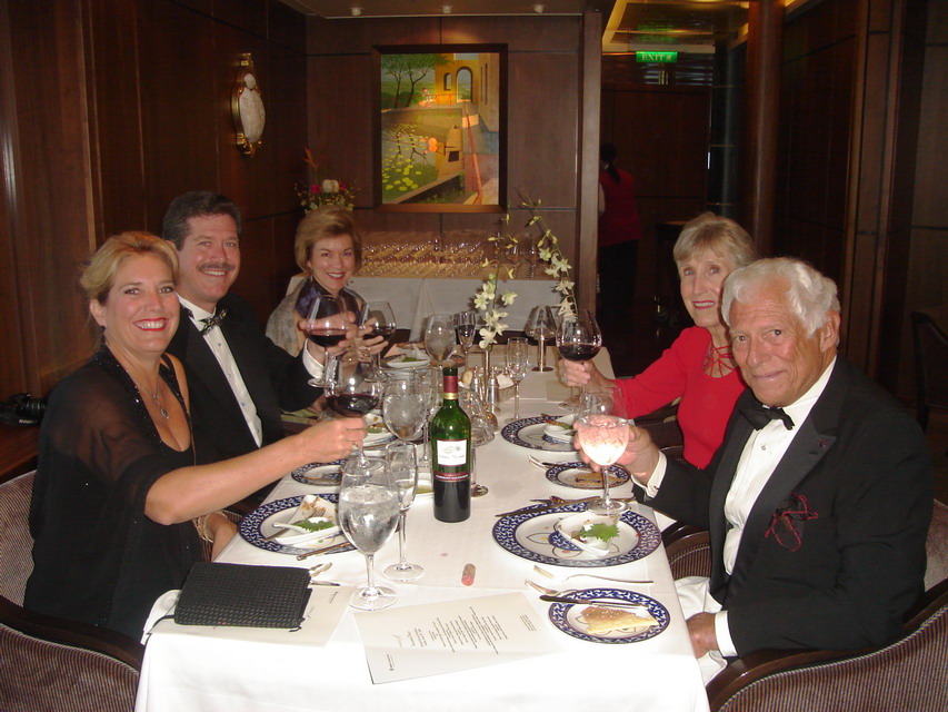 Big Dinner in Glacier Bay, Alaska