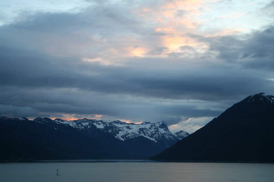 Alaska Sky in Skagway, Alaska