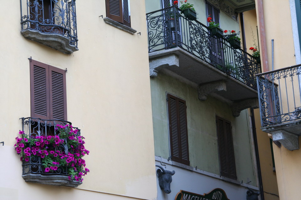 Pretty Town in Bellagio, Italy