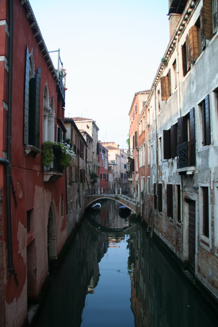 Still Canal in Venice in Venice, Italy