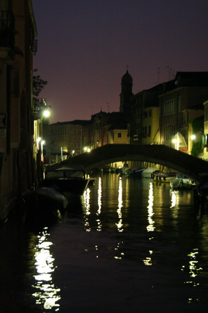 Venice at Night in Venice, Italy