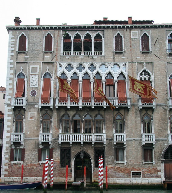 House on the Grand Canal in Venice, Italy