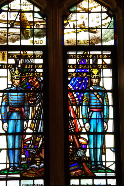 Stained Glass in West Point, New York