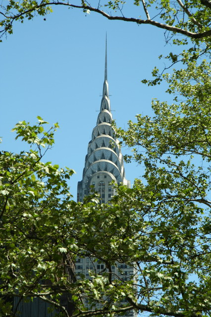 Chrysler Building in Spring in New York, New York