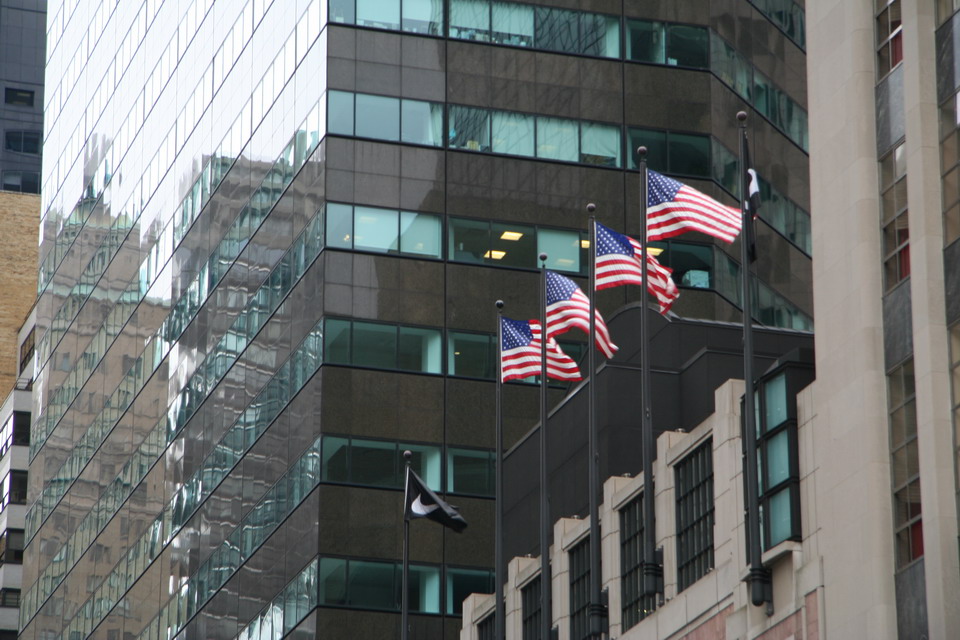 Manhattan Flags in New York, New York