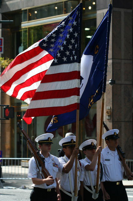 Color Guard in New York, New York