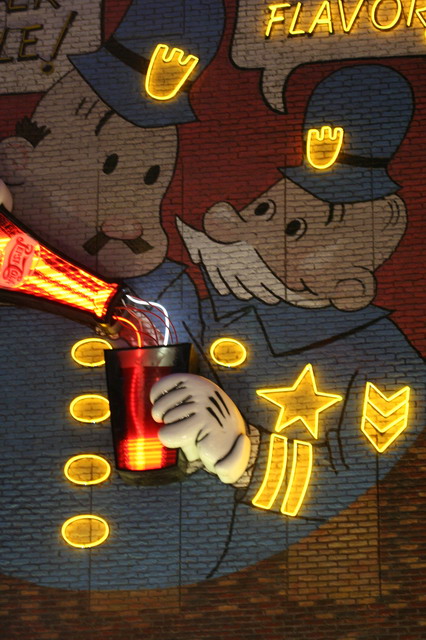 Coke Ad in Las Vegas, Nevada