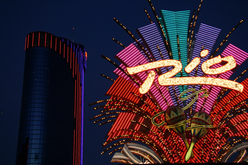 Rio Lights in Las Vegas, Nevada