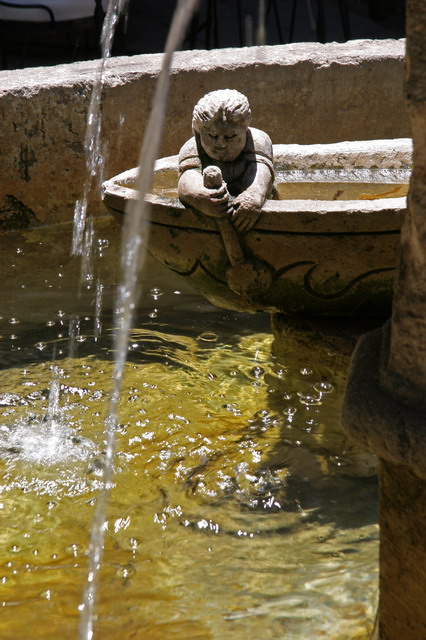 Mexican Fountain in Nogales, Mexico