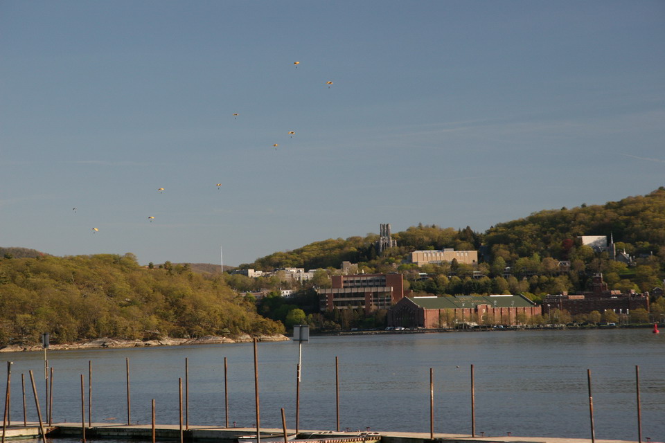 Golden Knights at West Point in West Point, New York