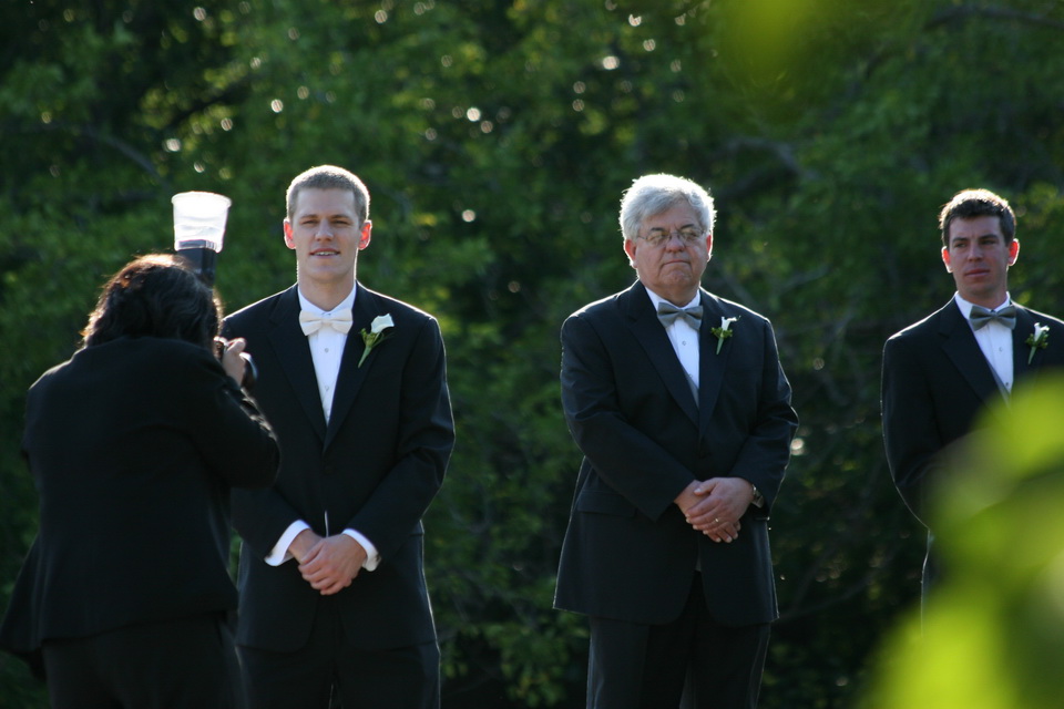 Groom and Father in Chicago, Illinois
