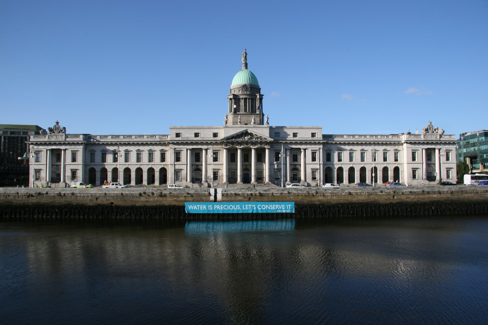 Custom House in Dublin, Ireland