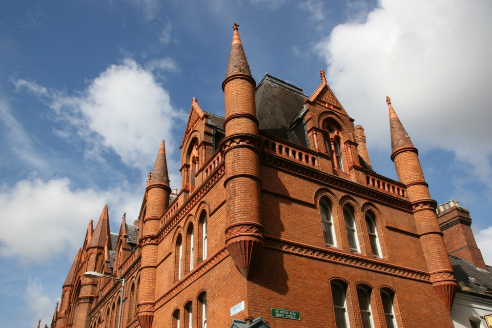Red Brick in Dublin, Ireland