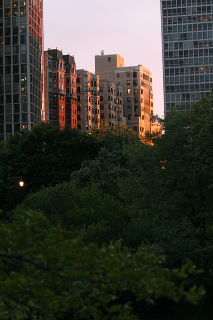 Sunset in Chicago in Chicago, Illinois