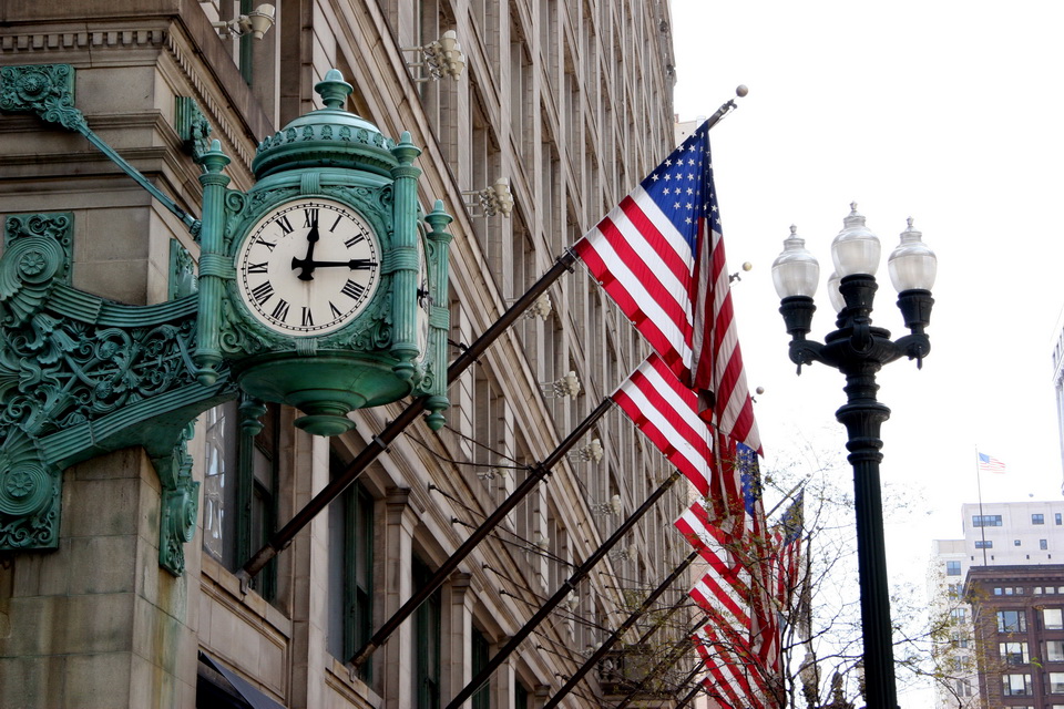 Macy's (or Marshall Fields) in Chicago, Illinois