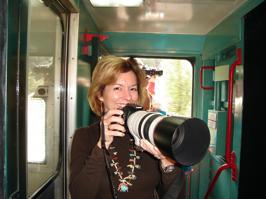 Big Lens Photographer in Copper Canyon, Mexico