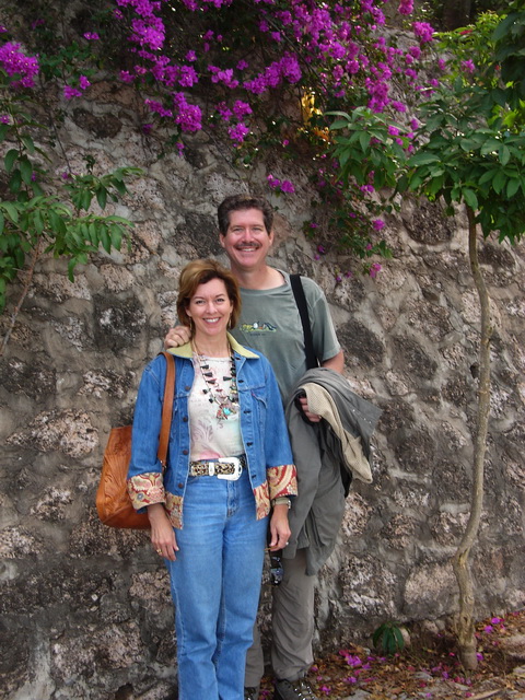 Cal and Virginia Ann in Mexico in El Fuerte, Mexico