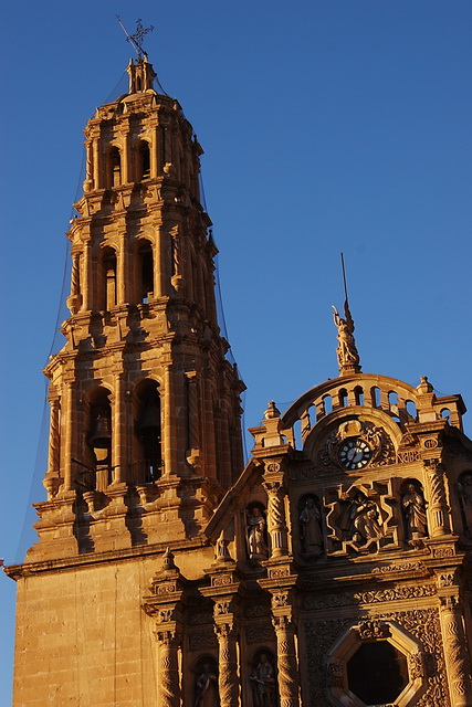 Cathedral Tower in Chihuahua, Mexico