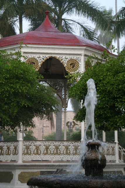 Mexican Bandstand in El Fuerte, Mexico