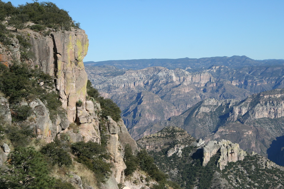 Copper Canyon Cliff in Copper Canyon, Mexico