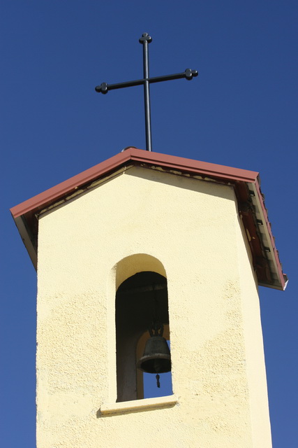 Mission Tower in Creel, Mexico