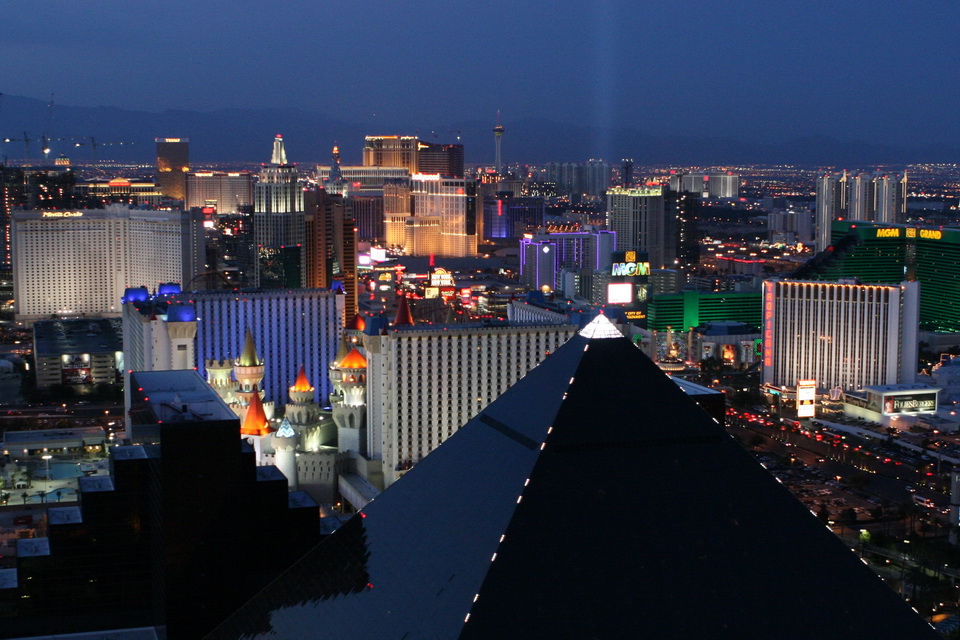 Night in Las Vegas in Las Vegas, Nevada