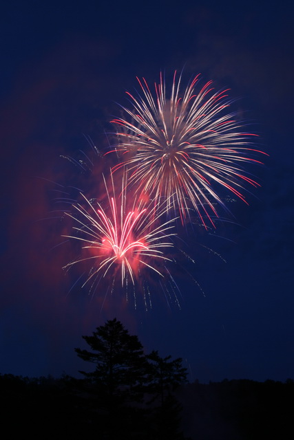 Mountain Fireworks in Cashiers, North Carolina