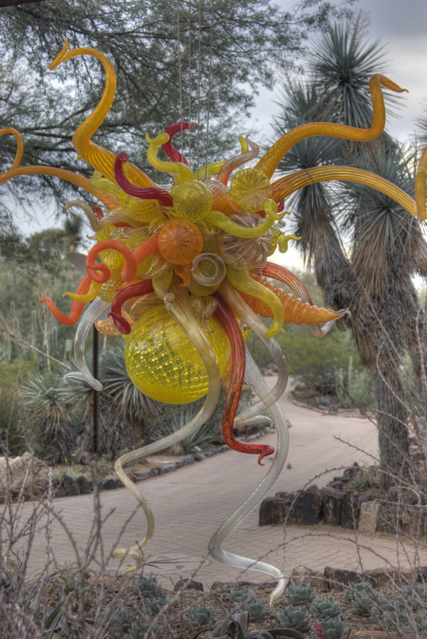 Colorful Chandelier in Phoenix, Arizona