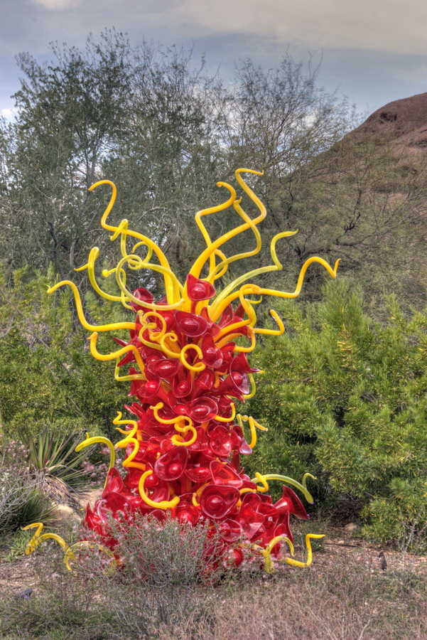 Mexican Hat and Horn Tower in Phoenix, Arizona