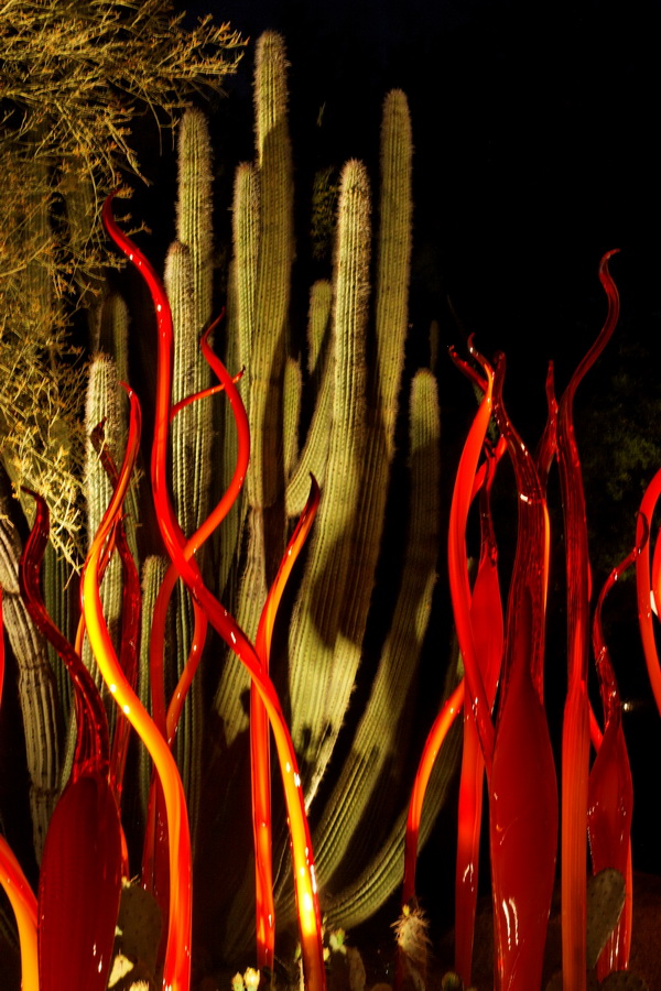 Glass Flames in Phoenix, Arizona