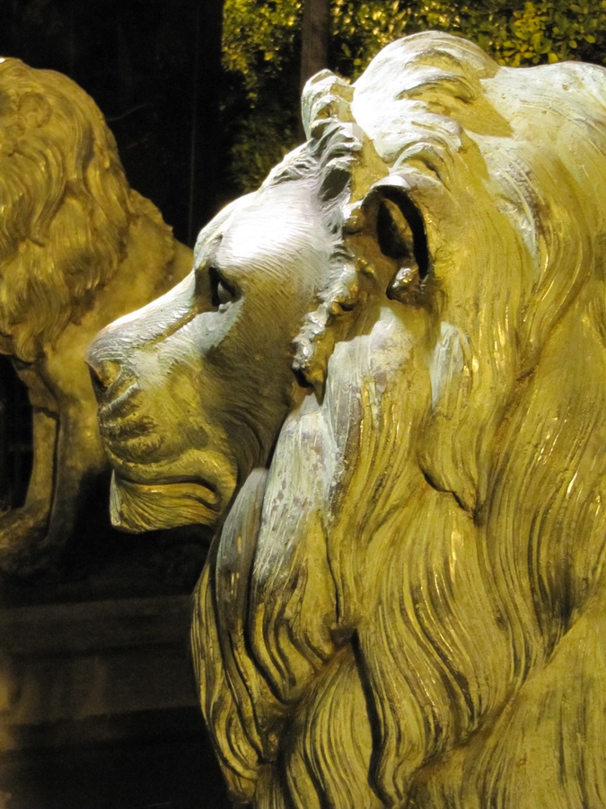Guard Lions in Louisville, Kentucky