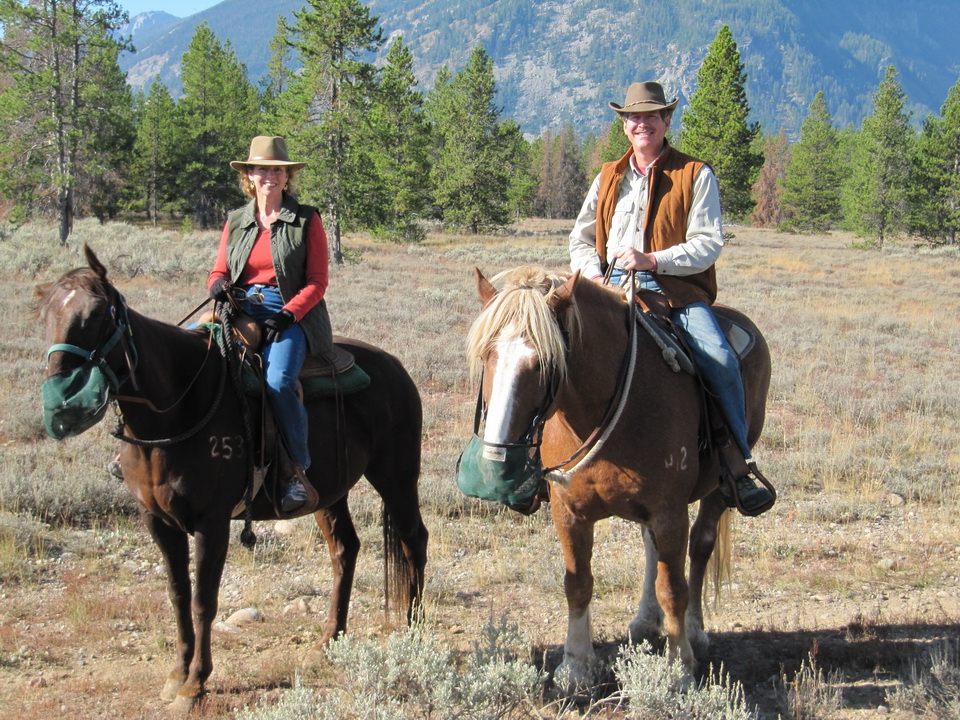 On the Range in Yellowstone National Park, Wyoming
