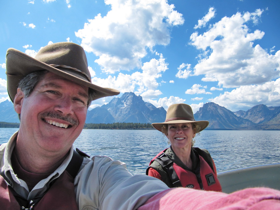 Self Photo in Jackson Hole, Wyoming