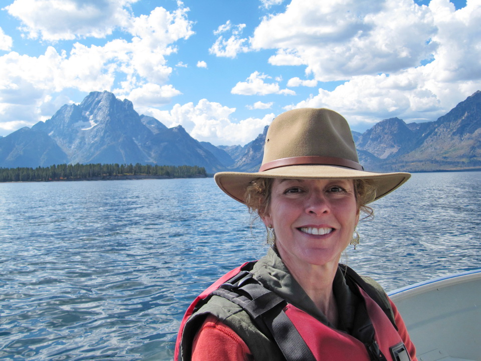 Virginia Ann on Lake Jackson in Jackson Hole, Wyoming